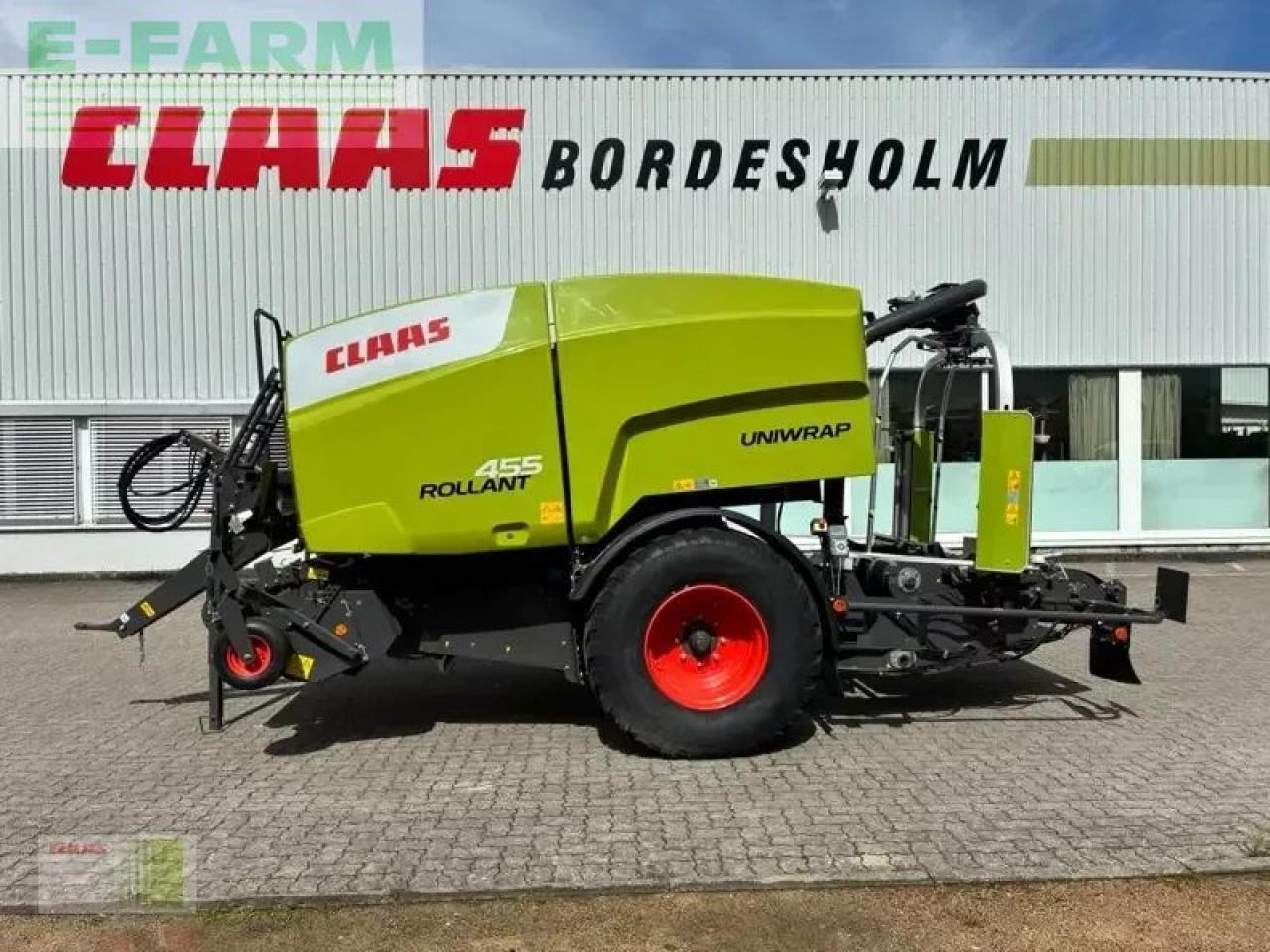 CLAAS rollant 455 rc uniwrap - Χορτοδετική μηχανή τετράγωνες μπάλες: φωτογραφία 1 CLAAS rollant 455 rc uniwrap - Χορτοδετική μηχανή τετράγωνες μπάλες: φωτογραφία 1