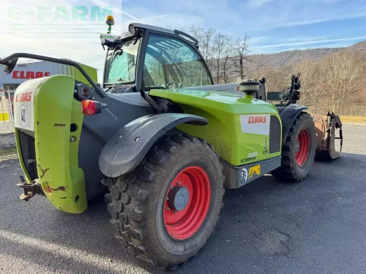 CLAAS scorpion 7030 - Τηλεσκοπικός φορτωτής: φωτογραφία 2 CLAAS scorpion 7030 - Τηλεσκοπικός φορτωτής: φωτογραφία 2