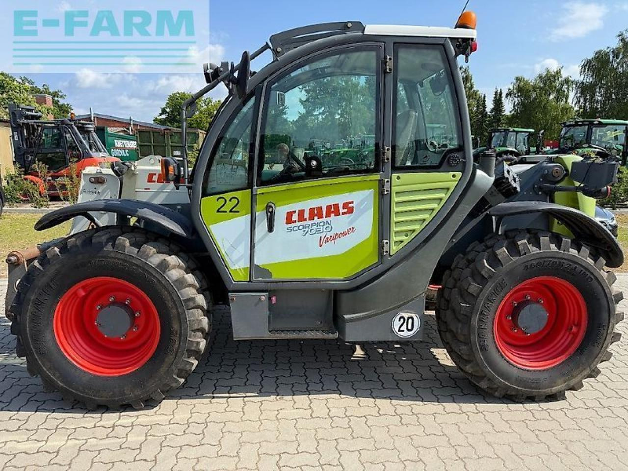 CLAAS scorpion 7030 - Τηλεσκοπικός φορτωτής: φωτογραφία 2 CLAAS scorpion 7030 - Τηλεσκοπικός φορτωτής: φωτογραφία 2