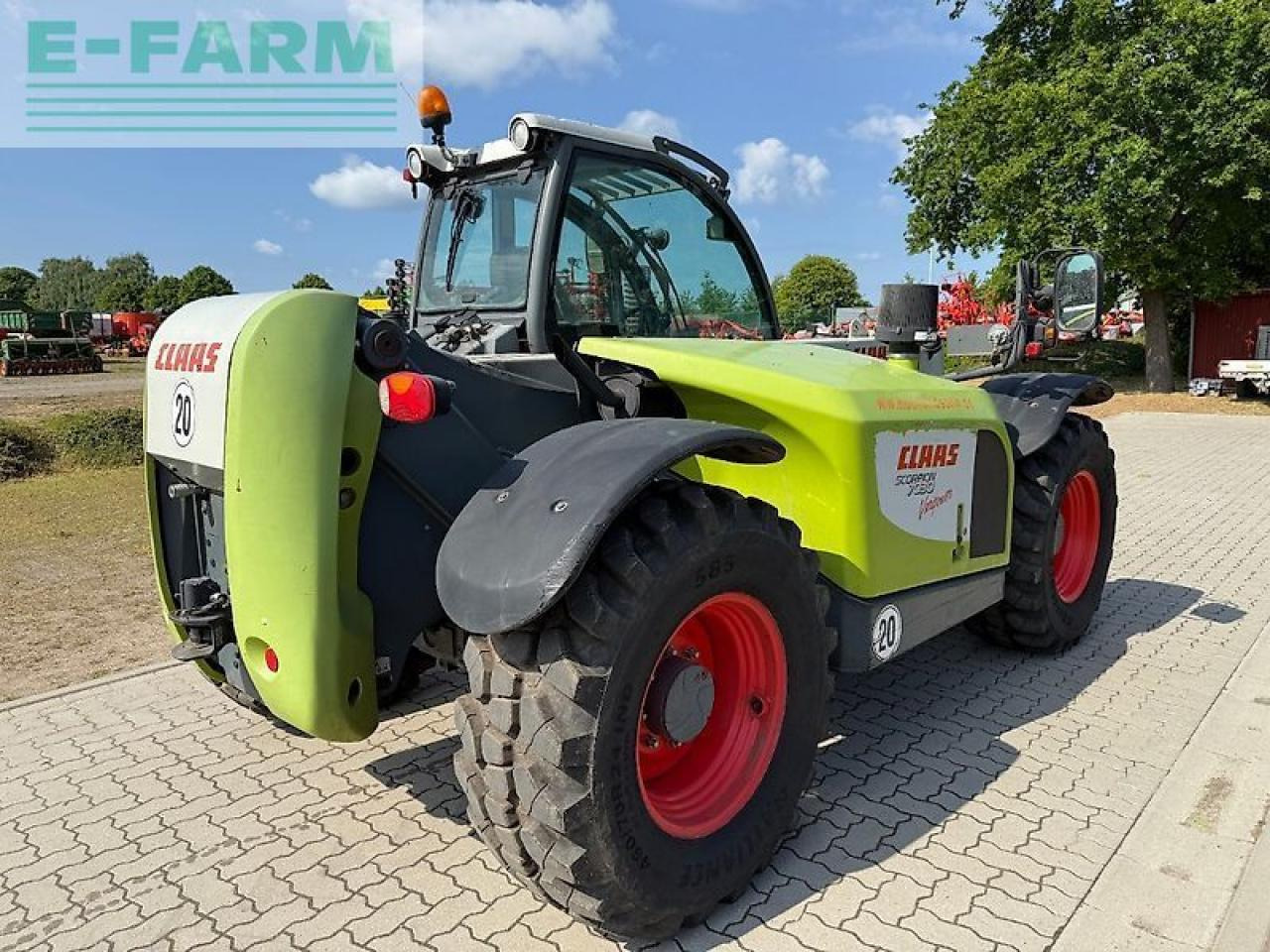 CLAAS scorpion 7030 - Τηλεσκοπικός φορτωτής: φωτογραφία 5 CLAAS scorpion 7030 - Τηλεσκοπικός φορτωτής: φωτογραφία 5