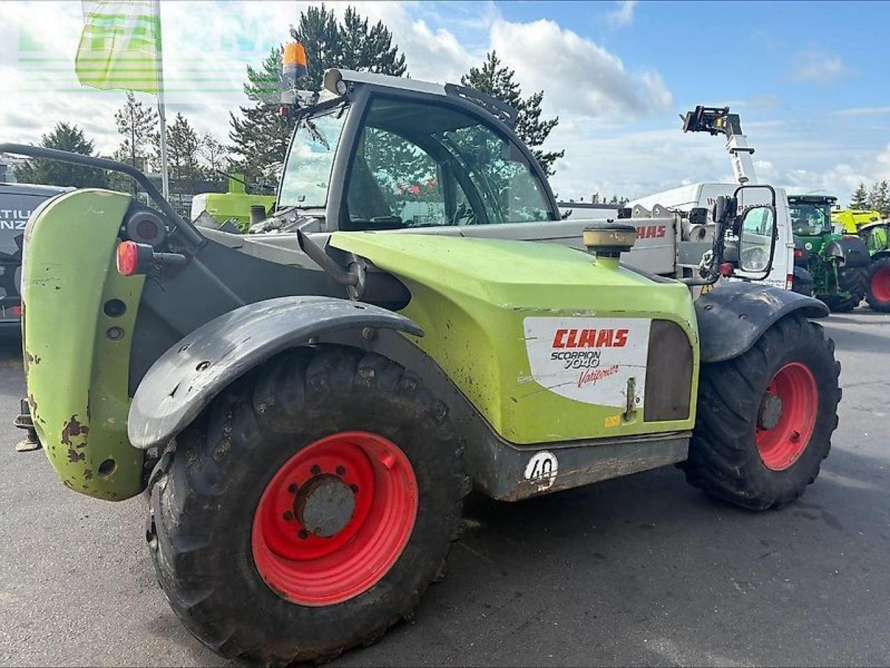 CLAAS scorpion 7040 - Τηλεσκοπικός φορτωτής: φωτογραφία 1 CLAAS scorpion 7040 - Τηλεσκοπικός φορτωτής: φωτογραφία 1