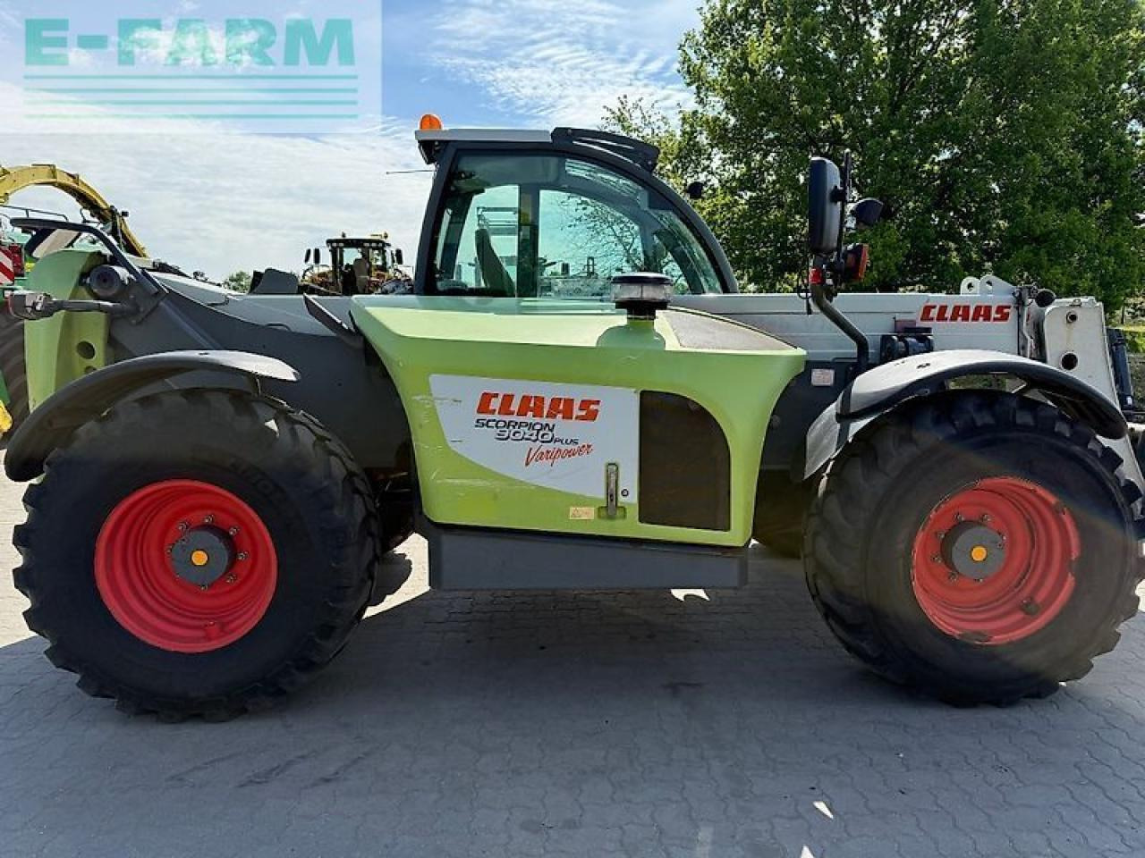 Τηλεσκοπικός φορτωτής CLAAS scorpion 9040 plus variopower: φωτογραφία 6