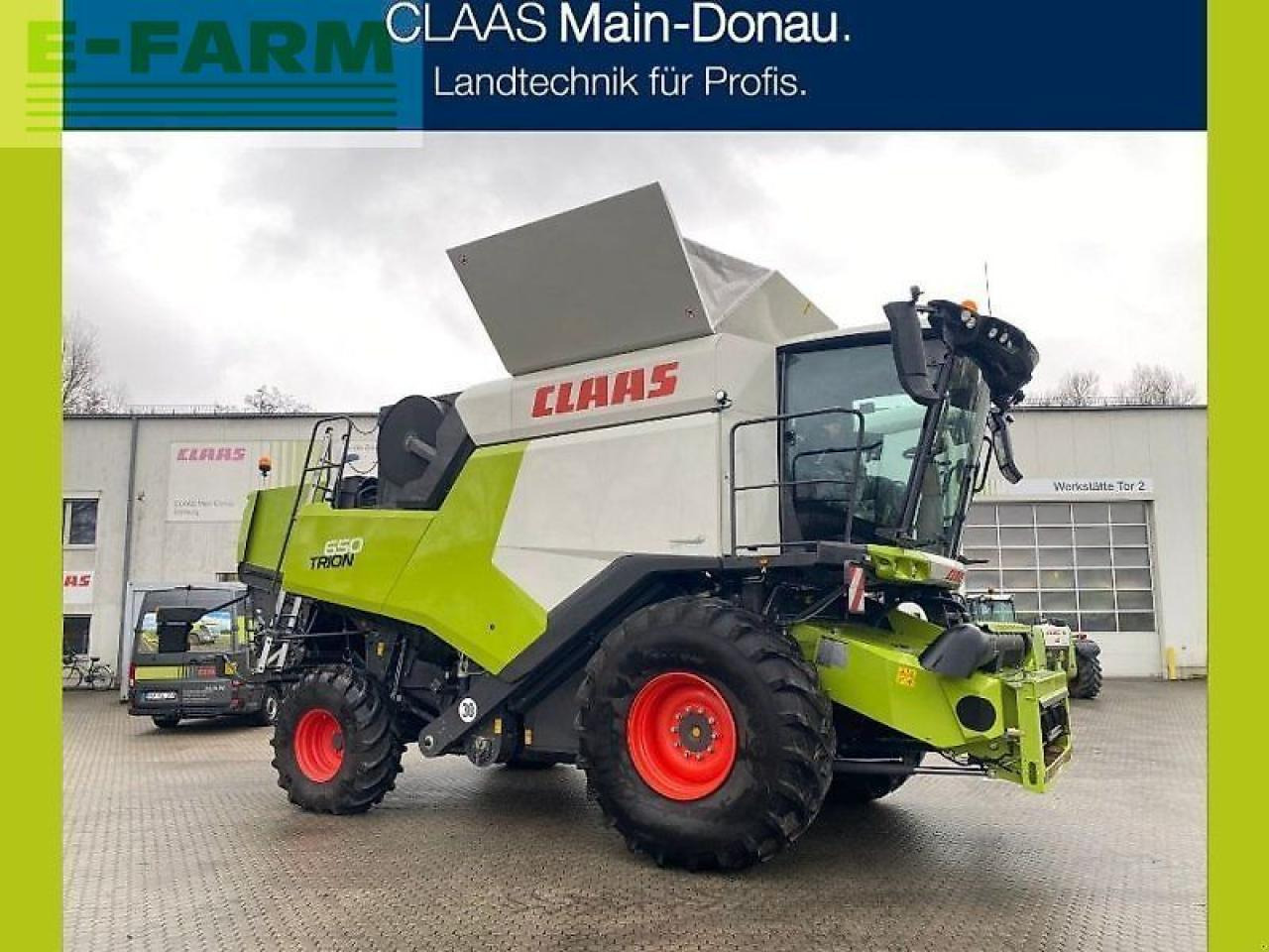 CLAAS trion 650 mit vario 770 - Θεριζοαλωνιστική μηχανή: φωτογραφία 1 CLAAS trion 650 mit vario 770 - Θεριζοαλωνιστική μηχανή: φωτογραφία 1