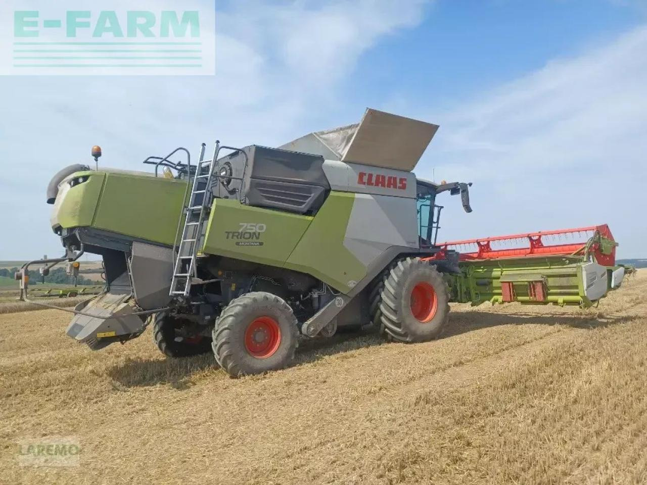 CLAAS trion 750 montana + v 770 - Θεριζοαλωνιστική μηχανή: φωτογραφία 3 CLAAS trion 750 montana + v 770 - Θεριζοαλωνιστική μηχανή: φωτογραφία 3