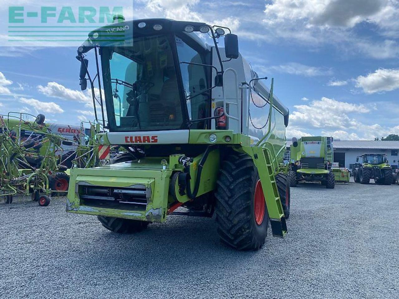 CLAAS tucano 570 - Θεριζοαλωνιστική μηχανή: φωτογραφία 4 CLAAS tucano 570 - Θεριζοαλωνιστική μηχανή: φωτογραφία 4