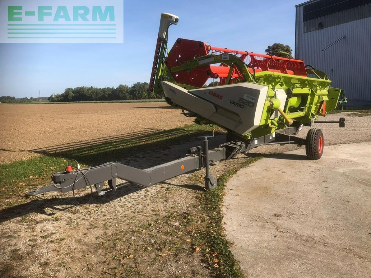 CLAAS v 620 mit wagen - Θεριζοαλωνιστική μηχανή - κεφαλή: φωτογραφία 3 CLAAS v 620 mit wagen - Θεριζοαλωνιστική μηχανή - κεφαλή: φωτογραφία 3