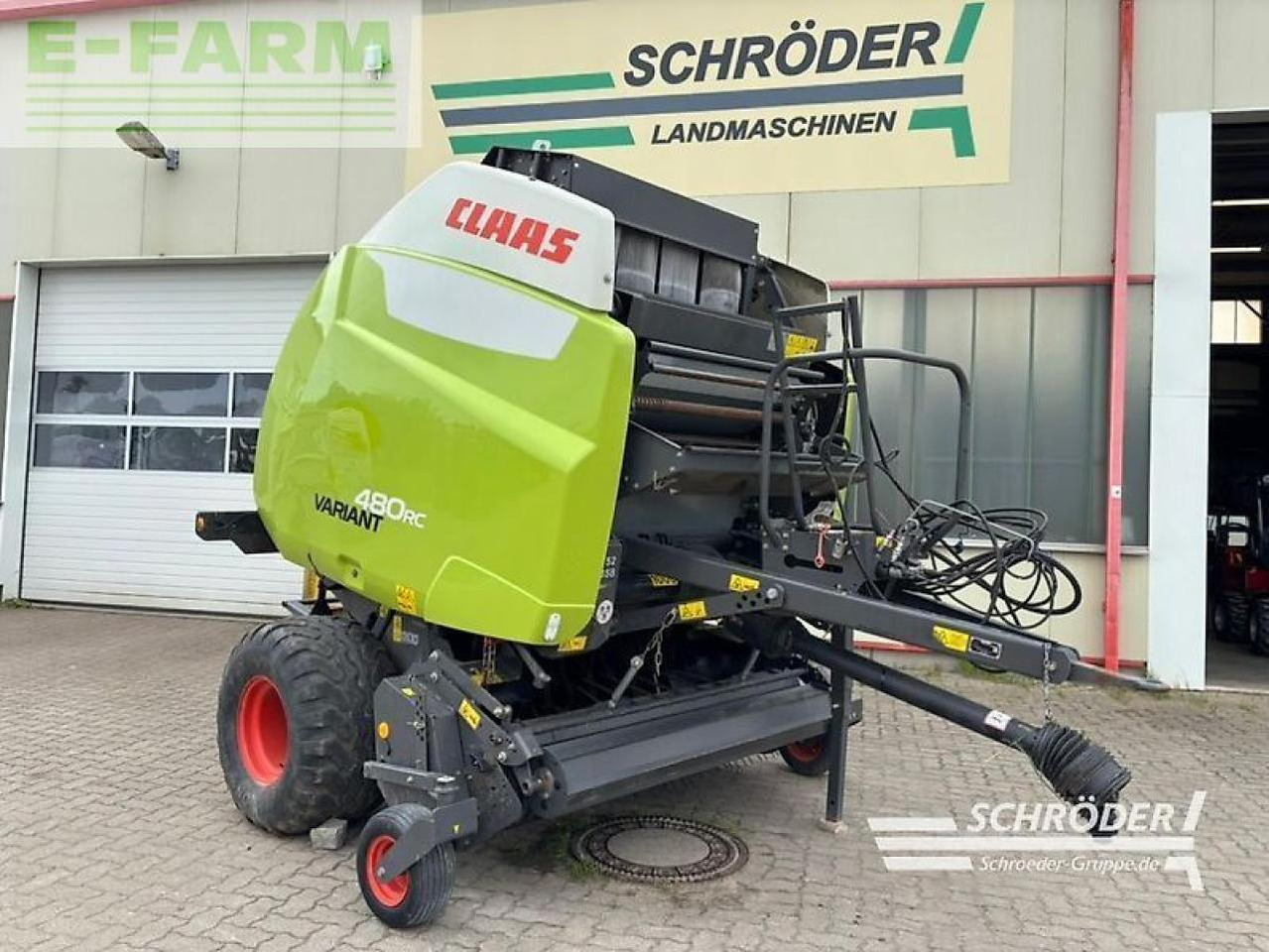 CLAAS variant 480 rc - Χορτοδετική μηχανή τετράγωνες μπάλες: φωτογραφία 1 CLAAS variant 480 rc - Χορτοδετική μηχανή τετράγωνες μπάλες: φωτογραφία 1