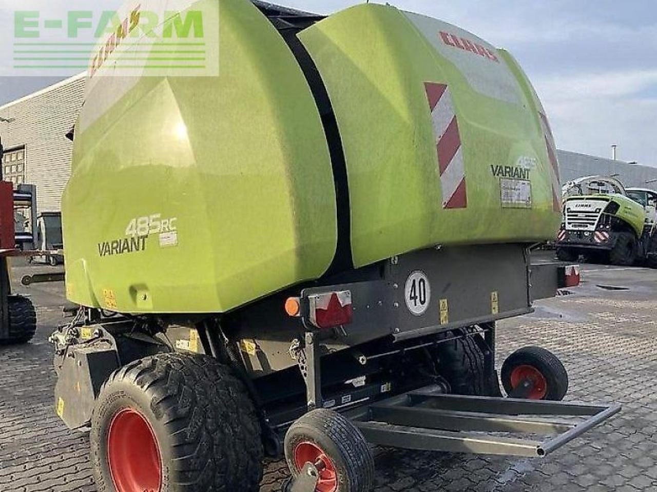 CLAAS variant 485 rc pro - Χορτοδετική μηχανή τετράγωνες μπάλες: φωτογραφία 4 CLAAS variant 485 rc pro - Χορτοδετική μηχανή τετράγωνες μπάλες: φωτογραφία 4