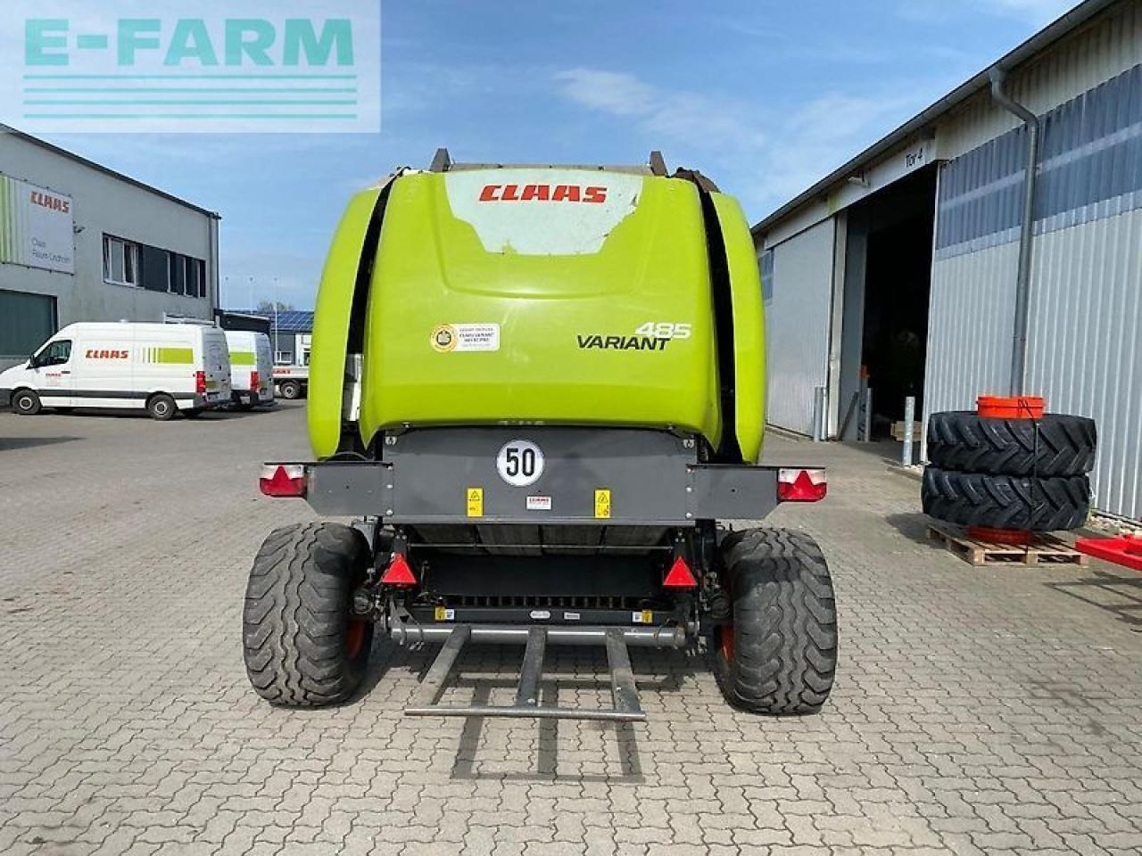 CLAAS variant 485 rc - Χορτοδετική μηχανή τετράγωνες μπάλες: φωτογραφία 3 CLAAS variant 485 rc - Χορτοδετική μηχανή τετράγωνες μπάλες: φωτογραφία 3