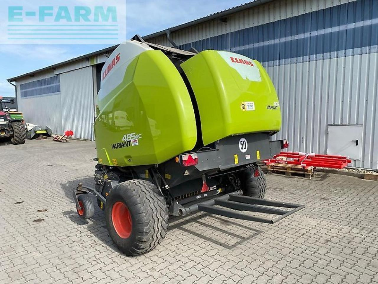 CLAAS variant 485 rc - Χορτοδετική μηχανή τετράγωνες μπάλες: φωτογραφία 5 CLAAS variant 485 rc - Χορτοδετική μηχανή τετράγωνες μπάλες: φωτογραφία 5