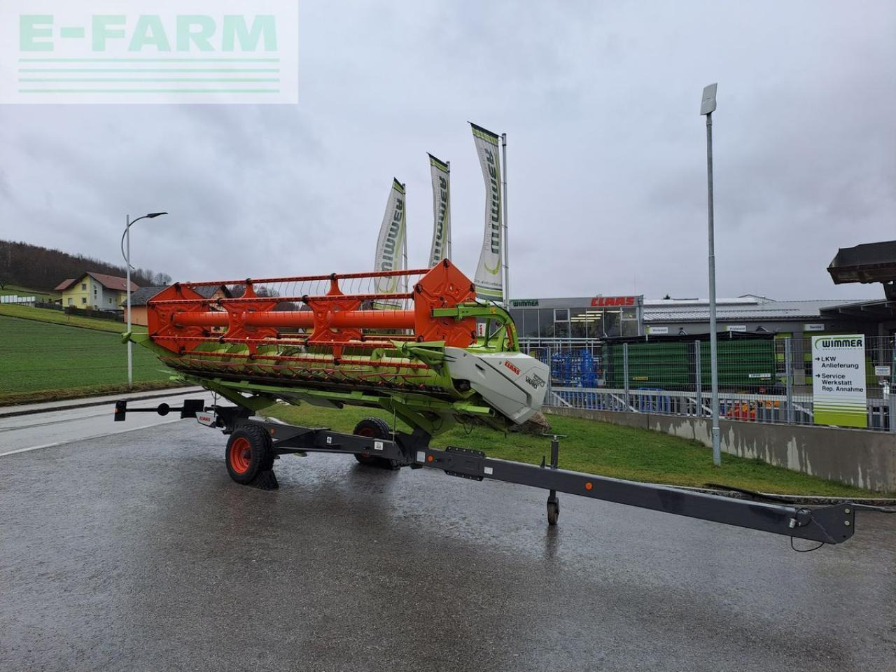 CLAAS vario 560 - Θεριζοαλωνιστική μηχανή - κεφαλή: φωτογραφία 1 CLAAS vario 560 - Θεριζοαλωνιστική μηχανή - κεφαλή: φωτογραφία 1