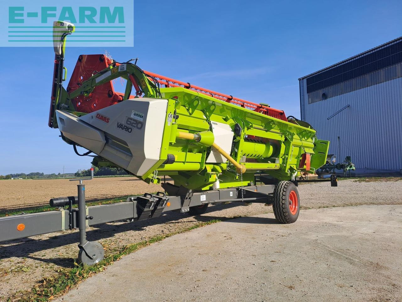 CLAAS vario 620 - Θεριζοαλωνιστική μηχανή - κεφαλή: φωτογραφία 5 CLAAS vario 620 - Θεριζοαλωνιστική μηχανή - κεφαλή: φωτογραφία 5