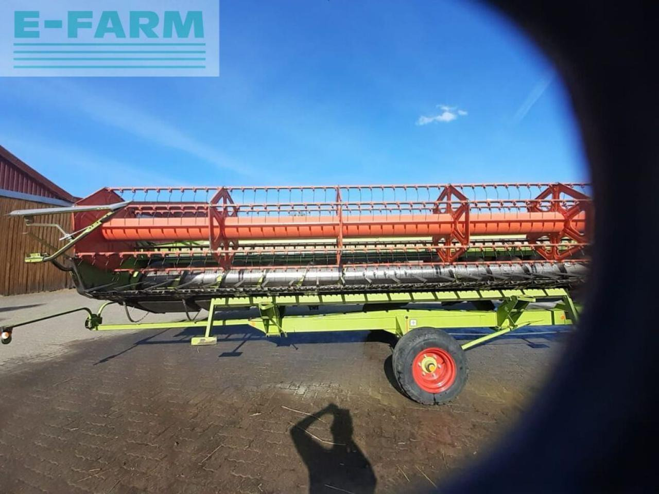 CLAAS vario-schneidwerk v 750 + transportwagen - Εξαρτηματα - Ενσιρωτική μηχανή: φωτογραφία 1 CLAAS vario-schneidwerk v 750 + transportwagen - Εξαρτηματα - Ενσιρωτική μηχανή: φωτογραφία 1