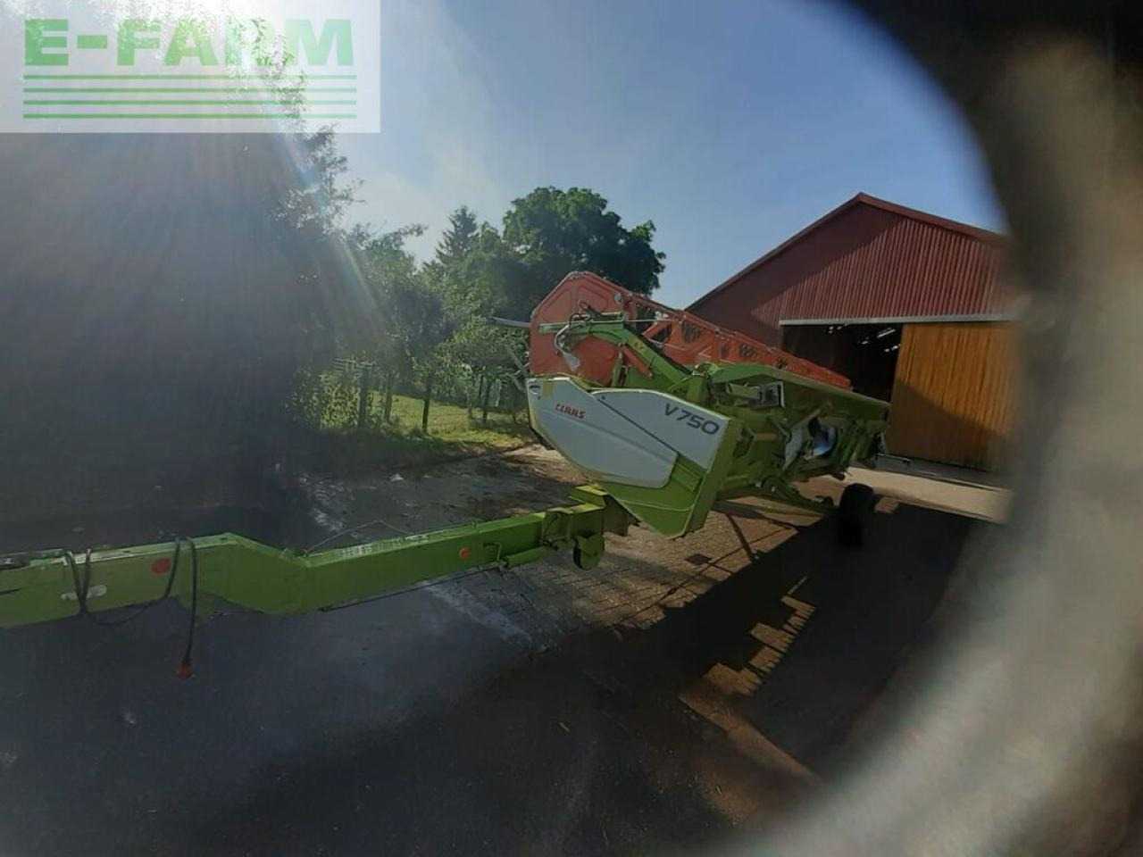 CLAAS vario-schneidwerk v 750 + transportwagen - Εξαρτηματα - Ενσιρωτική μηχανή: φωτογραφία 4 CLAAS vario-schneidwerk v 750 + transportwagen - Εξαρτηματα - Ενσιρωτική μηχανή: φωτογραφία 4