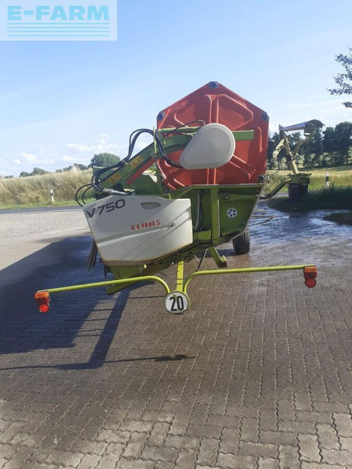 CLAAS vario-schneidwerk v 750 + transportwagen - Εξαρτηματα - Ενσιρωτική μηχανή: φωτογραφία 2 CLAAS vario-schneidwerk v 750 + transportwagen - Εξαρτηματα - Ενσιρωτική μηχανή: φωτογραφία 2