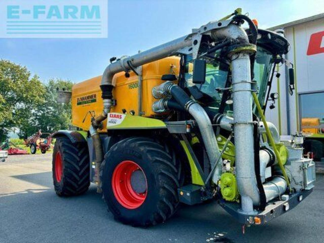Τρακτέρ CLAAS xerion 4000 saddle trac, zunhammer acx 16 cbm SADDLE TRAC: φωτογραφία 7
