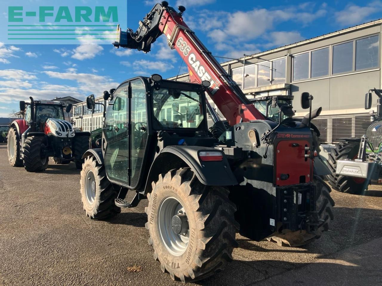 Case-IH 635 - Τηλεσκοπικός φορτωτής: φωτογραφία 5 Case-IH 635 - Τηλεσκοπικός φορτωτής: φωτογραφία 5