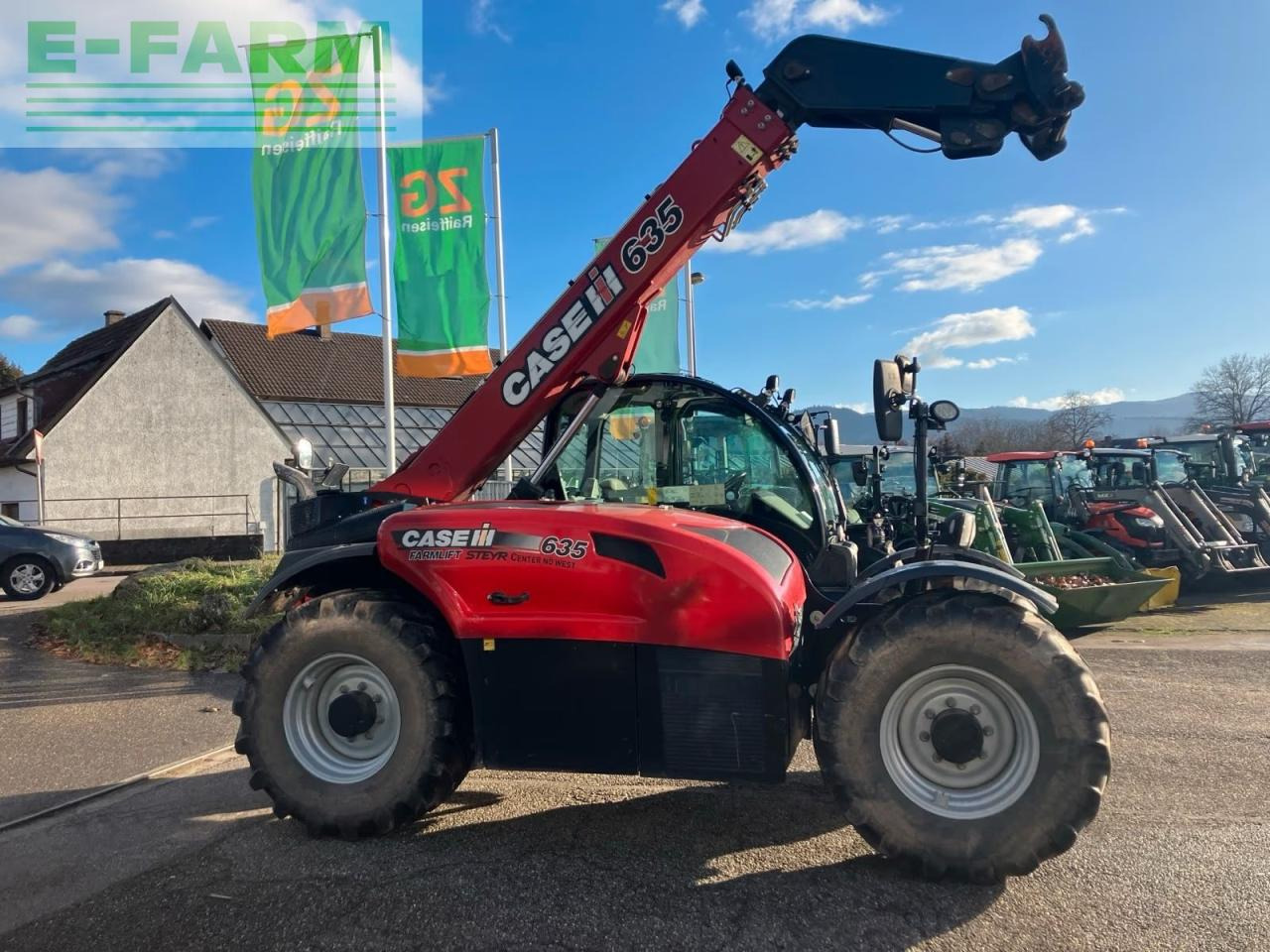 Case-IH 635 - Τηλεσκοπικός φορτωτής: φωτογραφία 4 Case-IH 635 - Τηλεσκοπικός φορτωτής: φωτογραφία 4