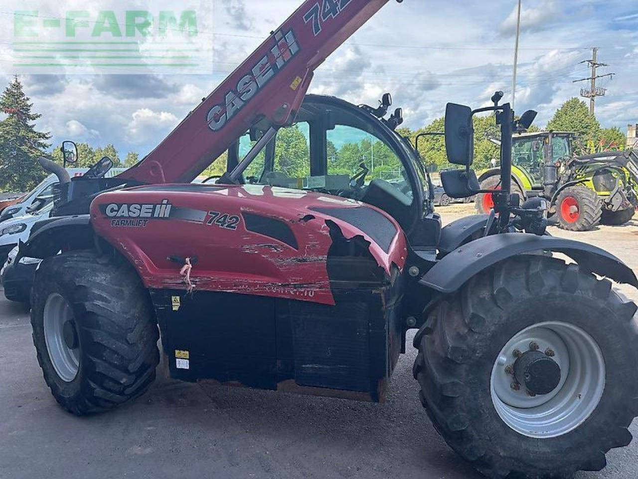 Case-IH 742 farmlift nur 3330 std. - Τηλεσκοπικός φορτωτής: φωτογραφία 5 Case-IH 742 farmlift nur 3330 std. - Τηλεσκοπικός φορτωτής: φωτογραφία 5