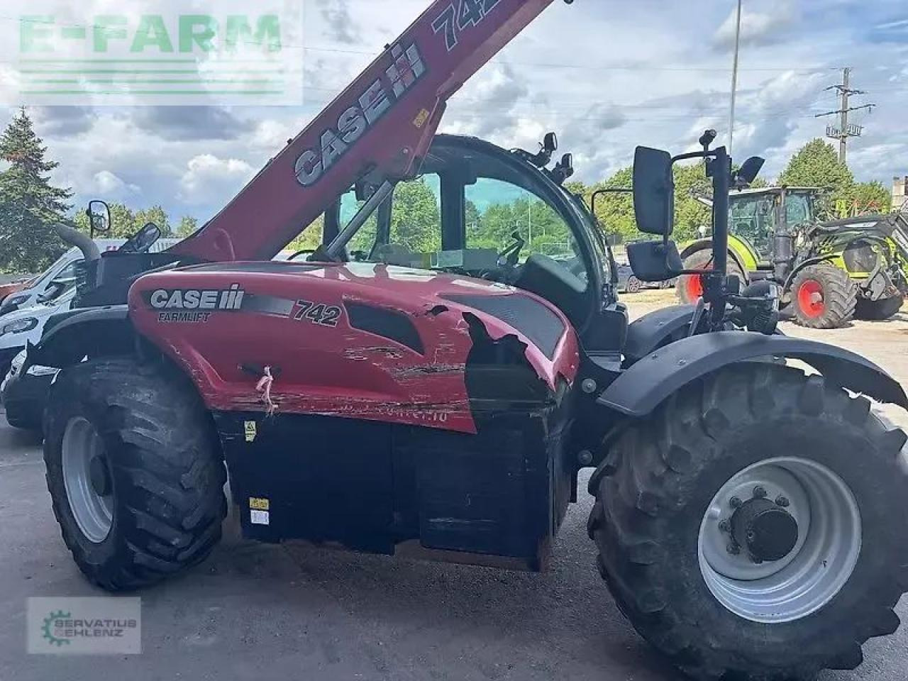 Case-IH 742 farmlift nur 3330 std. - Τηλεσκοπικός φορτωτής: φωτογραφία 5 Case-IH 742 farmlift nur 3330 std. - Τηλεσκοπικός φορτωτής: φωτογραφία 5