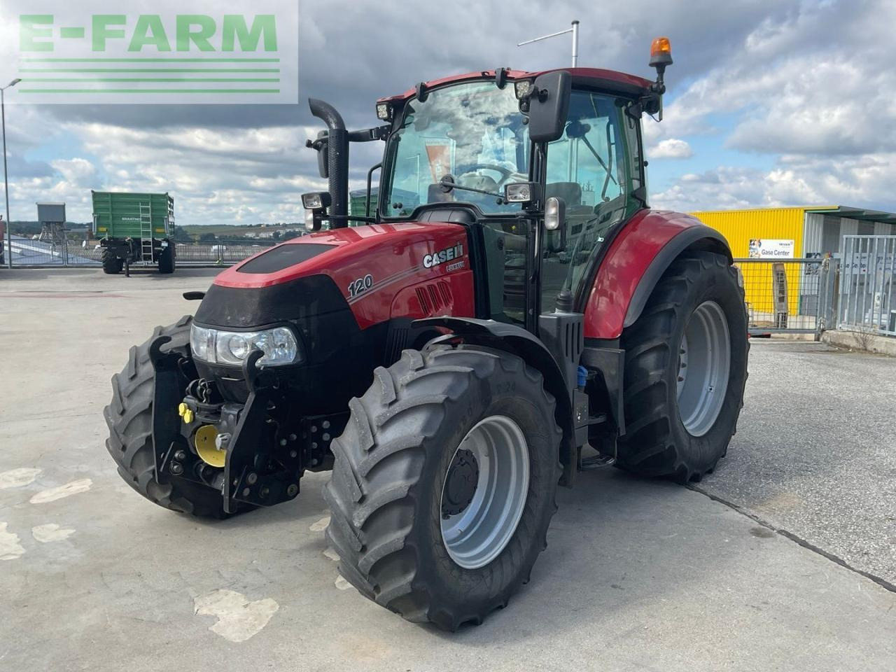 Case-IH Luxxum 120 - Τρακτέρ: φωτογραφία 1 Case-IH Luxxum 120 - Τρακτέρ: φωτογραφία 1