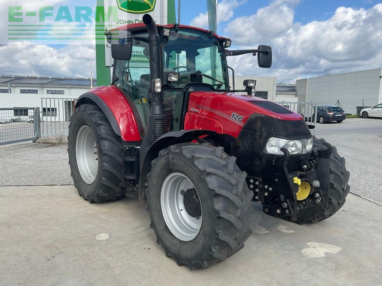 Case-IH Luxxum 120 - Τρακτέρ: φωτογραφία 4 Case-IH Luxxum 120 - Τρακτέρ: φωτογραφία 4