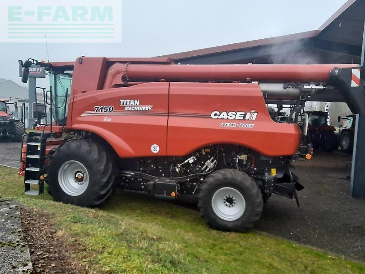 Case-IH af 7150 - Θεριζοαλωνιστική μηχανή: φωτογραφία 2 Case-IH af 7150 - Θεριζοαλωνιστική μηχανή: φωτογραφία 2
