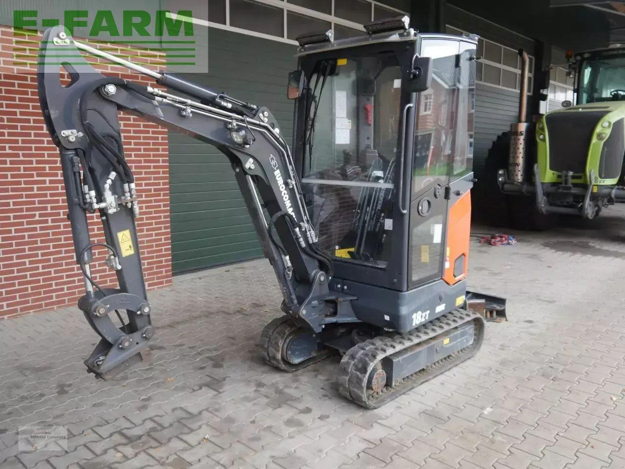 Case-IH eurocomach 18zt - Μίνι εκσκαφέας: φωτογραφία 3 Case-IH eurocomach 18zt - Μίνι εκσκαφέας: φωτογραφία 3