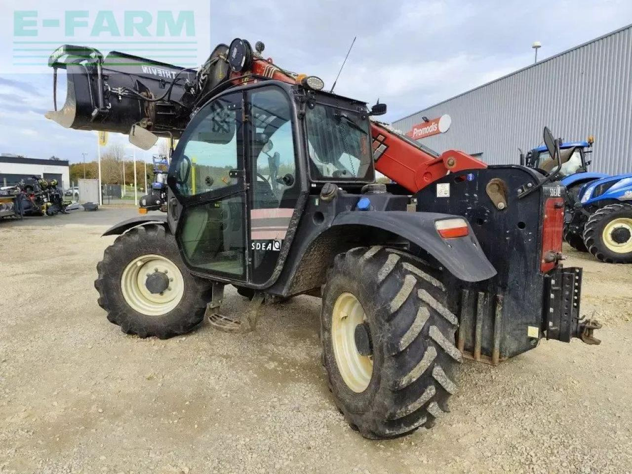 Case-IH farmlift 636 - Τηλεσκοπικός φορτωτής: φωτογραφία 4 Case-IH farmlift 636 - Τηλεσκοπικός φορτωτής: φωτογραφία 4