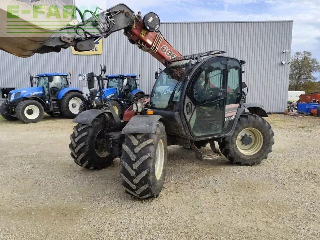 Case-IH farmlift 636 - Τηλεσκοπικός φορτωτής: φωτογραφία 2 Case-IH farmlift 636 - Τηλεσκοπικός φορτωτής: φωτογραφία 2