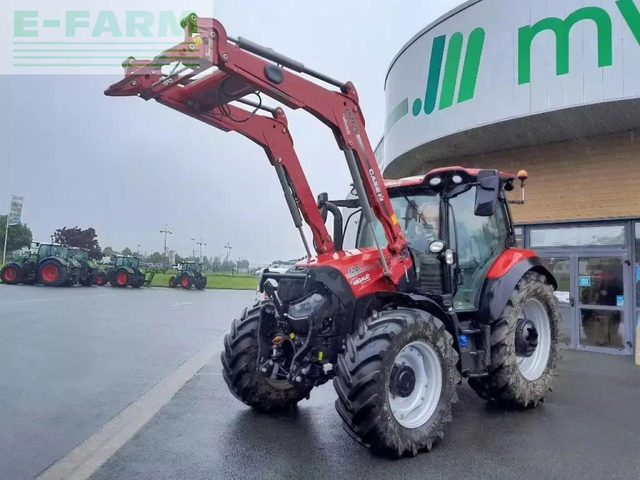 Case-IH vestrum 120 - Τρακτέρ: φωτογραφία 5 Case-IH vestrum 120 - Τρακτέρ: φωτογραφία 5