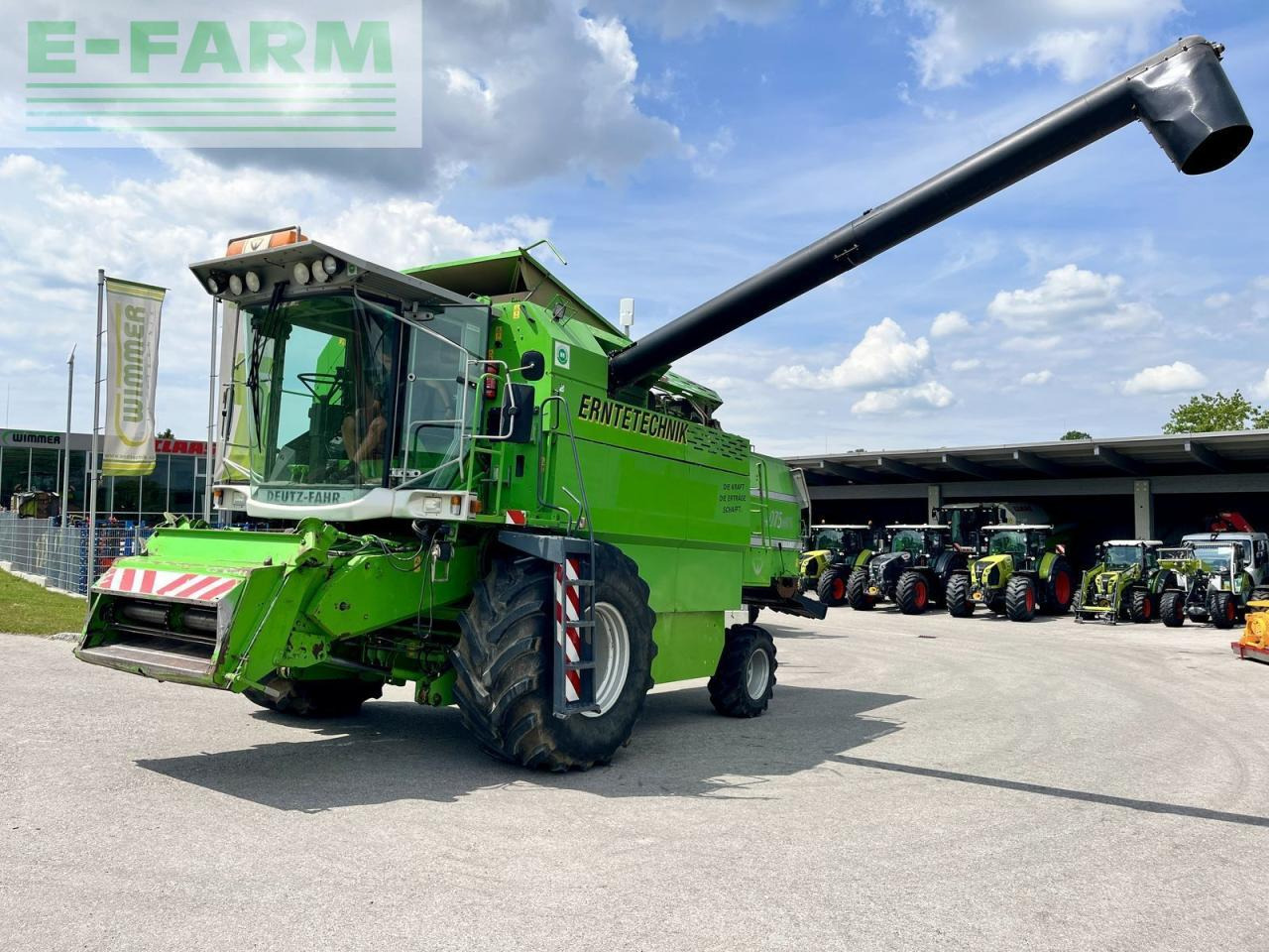 Deutz-Fahr 4075 balance - (gebrauchter deutz fahr 4075) - Θεριζοαλωνιστική μηχανή: φωτογραφία 1 Deutz-Fahr 4075 balance - (gebrauchter deutz fahr 4075) - Θεριζοαλωνιστική μηχανή: φωτογραφία 1