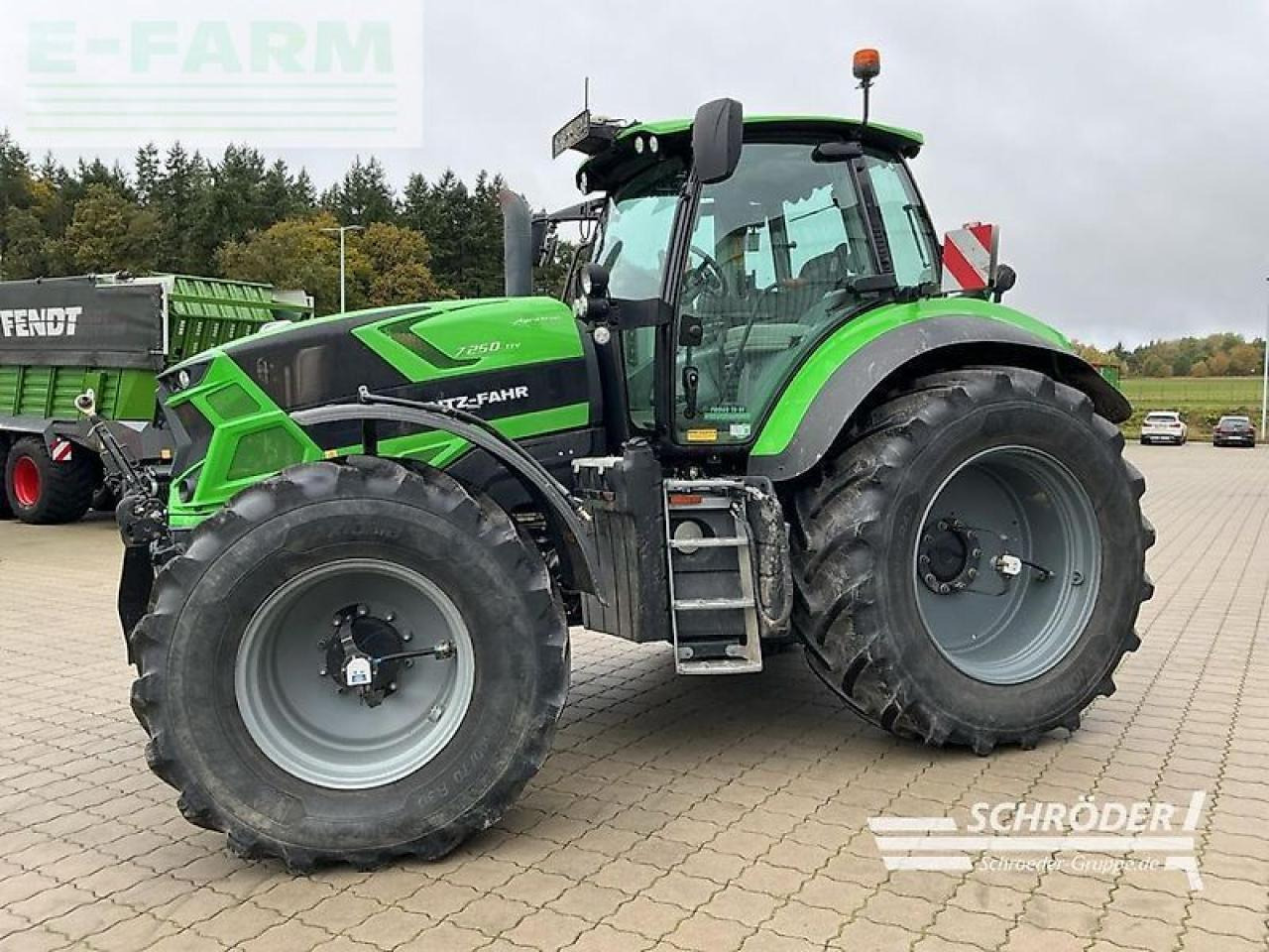 Τρακτέρ Deutz-Fahr agrotron 7250 ttv | rtk TTV: φωτογραφία 10