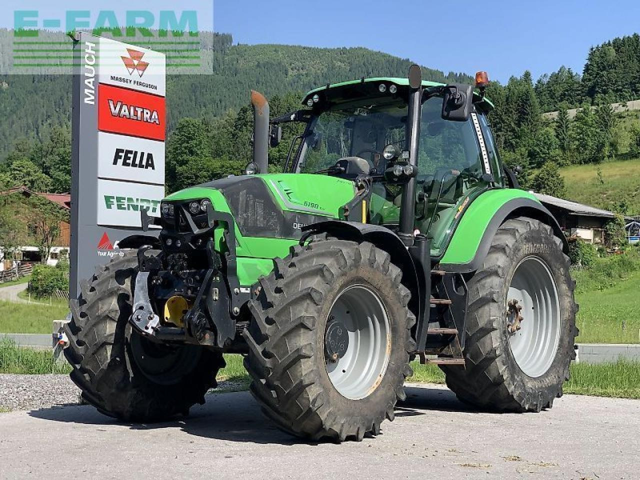 Deutz-Fahr agrotron ttv 6190 - Τρακτέρ: φωτογραφία 1 Deutz-Fahr agrotron ttv 6190 - Τρακτέρ: φωτογραφία 1