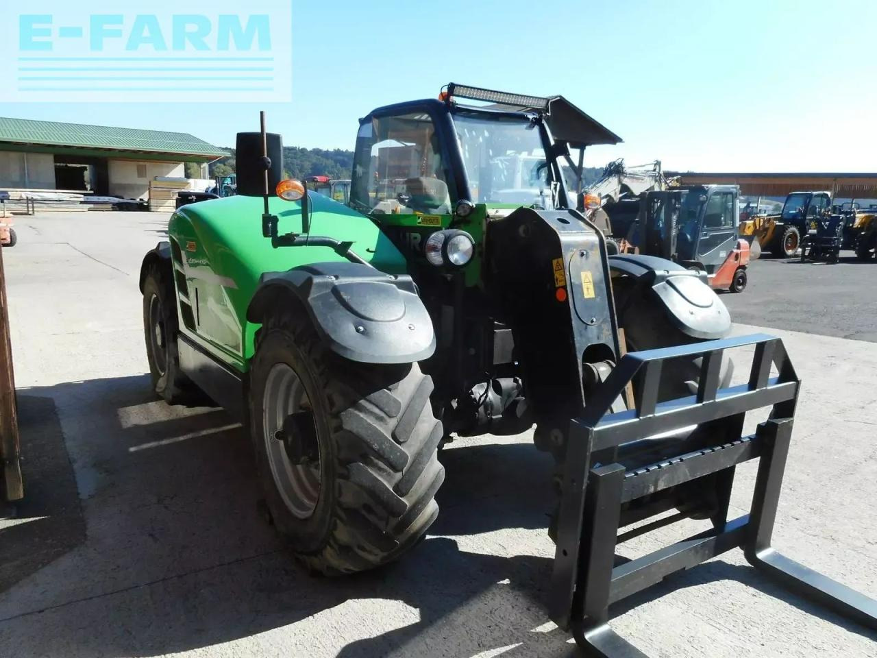 Deutz-Fahr agrovector 37.6 ( 3,7 tonnen - 6 meter ) 40 km/h - Τηλεσκοπικός φορτωτής: φωτογραφία 5 Deutz-Fahr agrovector 37.6 ( 3,7 tonnen - 6 meter ) 40 km/h - Τηλεσκοπικός φορτωτής: φωτογραφία 5