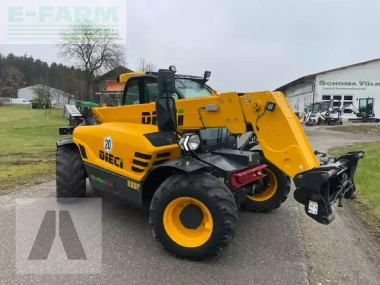 Dieci 26.6 mini agri - Ελαστιχοφόρος φορτωτής: φωτογραφία 2 Dieci 26.6 mini agri - Ελαστιχοφόρος φορτωτής: φωτογραφία 2