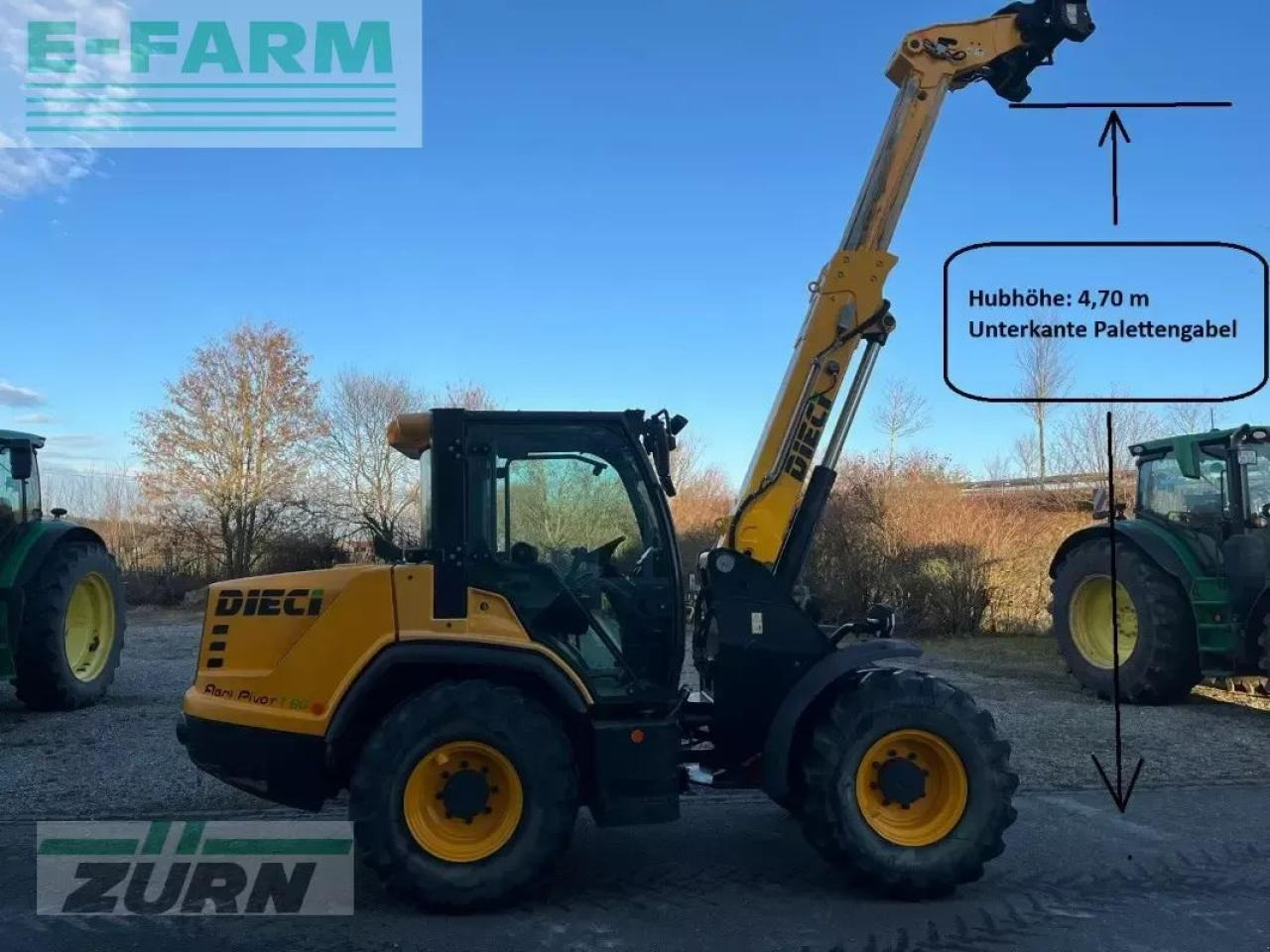 Dieci agri pivot t60 teleskopradlader - Μίνι εκσκαφέας: φωτογραφία 3 Dieci agri pivot t60 teleskopradlader - Μίνι εκσκαφέας: φωτογραφία 3