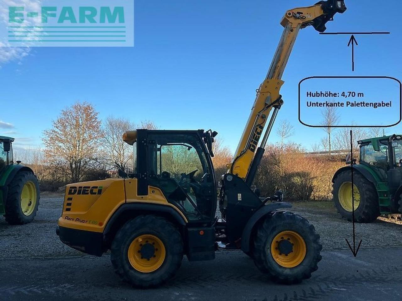 Dieci agri pivot t60 teleskopradlader - Ελαστιχοφόρος φορτωτής: φωτογραφία 3 Dieci agri pivot t60 teleskopradlader - Ελαστιχοφόρος φορτωτής: φωτογραφία 3