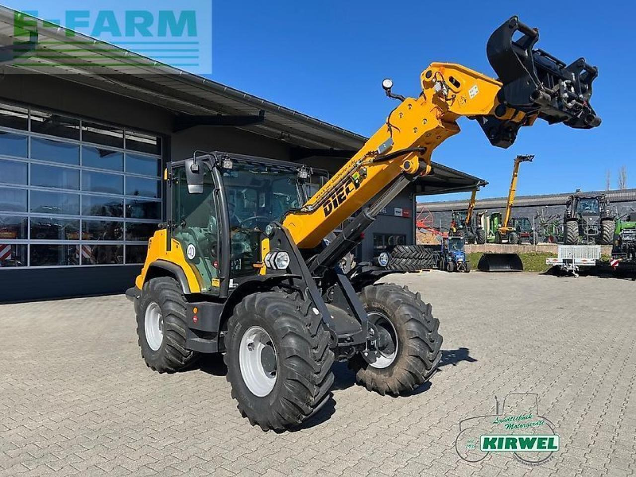 Dieci agri pivot t60 - Ελαστιχοφόρος φορτωτής: φωτογραφία 1 Dieci agri pivot t60 - Ελαστιχοφόρος φορτωτής: φωτογραφία 1