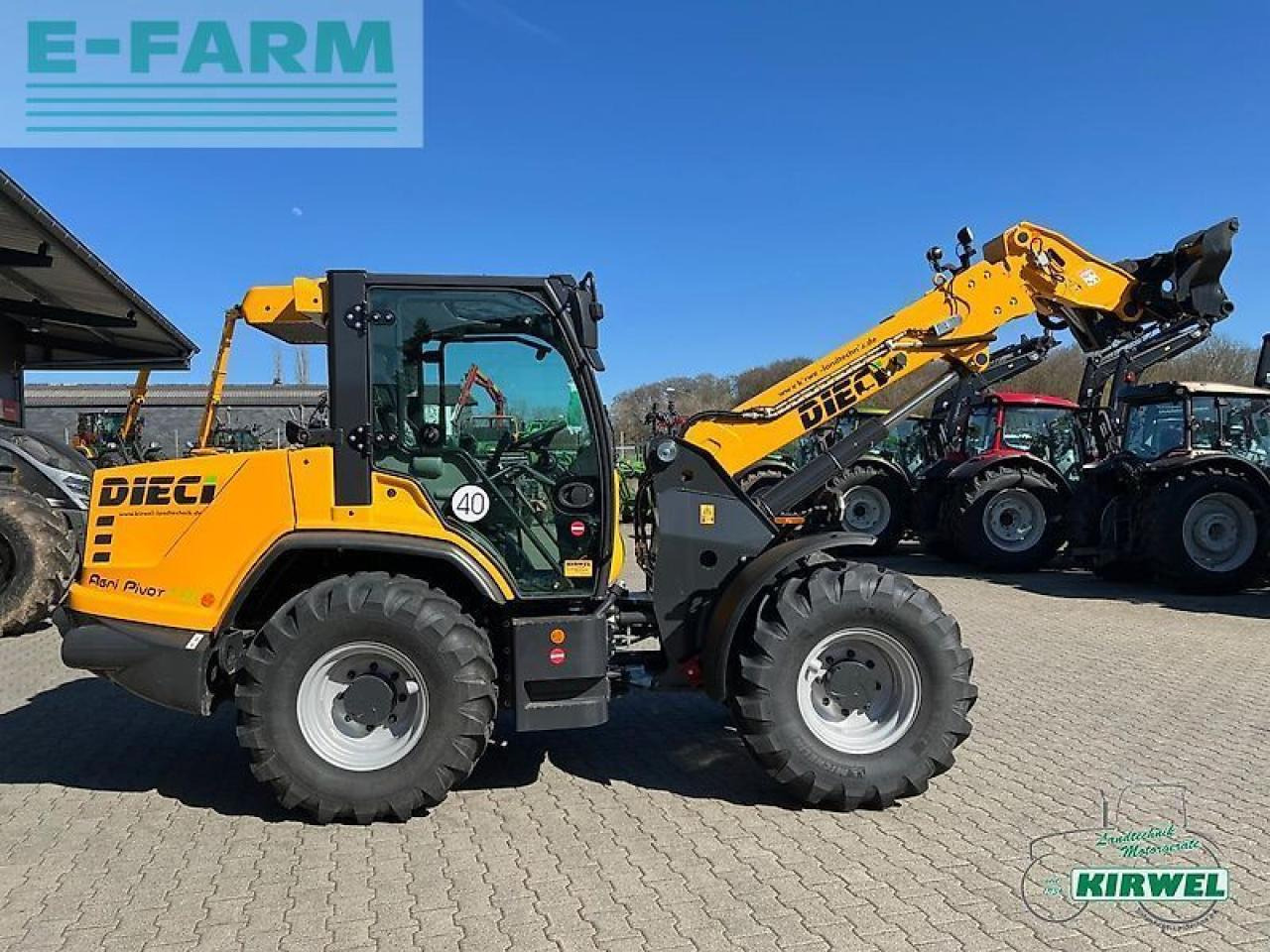 Dieci agri pivot t60 - Ελαστιχοφόρος φορτωτής: φωτογραφία 4 Dieci agri pivot t60 - Ελαστιχοφόρος φορτωτής: φωτογραφία 4