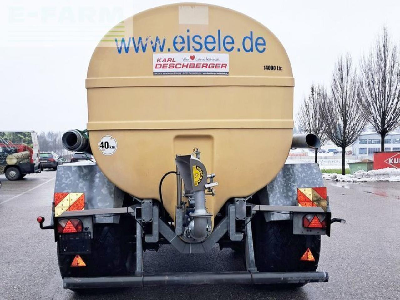 Eisele fw240/140 tandemfass - Κοπροδιανομέας υγρής κοπριάς: φωτογραφία 5 Eisele fw240/140 tandemfass - Κοπροδιανομέας υγρής κοπριάς: φωτογραφία 5