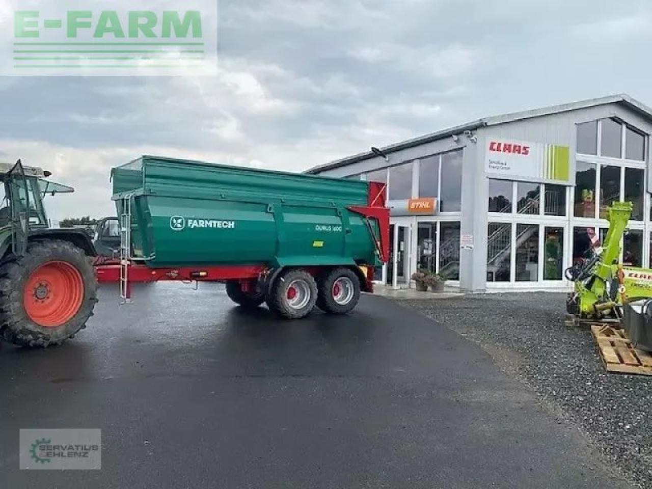Farmtech durus 1600 muldenkipper neu - aktionspreis - - Ανατρεπόμενη ρυμούλκα για τρακτέρ: φωτογραφία 1 Farmtech durus 1600 muldenkipper neu - aktionspreis - - Ανατρεπόμενη ρυμούλκα για τρακτέρ: φωτογραφία 1
