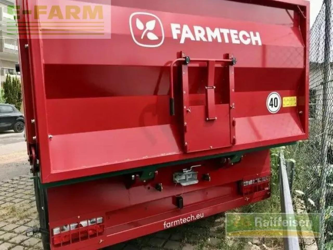 Farmtech durus 1600 - Ανατρεπόμενη ρυμούλκα για τρακτέρ: φωτογραφία 5 Farmtech durus 1600 - Ανατρεπόμενη ρυμούλκα για τρακτέρ: φωτογραφία 5