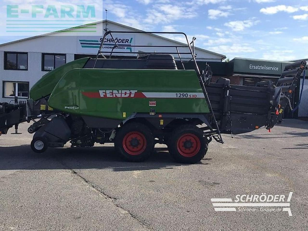Fendt 1290 xd - nur 4000 ballen ! - Χορτοδετική μηχανή τετράγωνες μπάλες: φωτογραφία 5 Fendt 1290 xd - nur 4000 ballen ! - Χορτοδετική μηχανή τετράγωνες μπάλες: φωτογραφία 5