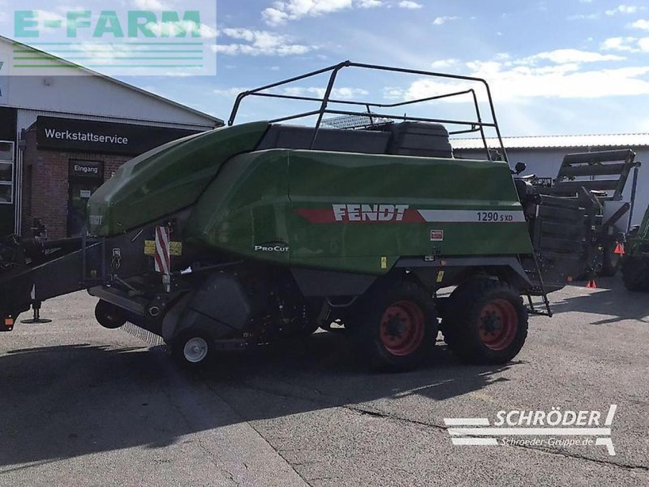 Fendt 1290 xd - nur 4000 ballen ! - Χορτοδετική μηχανή τετράγωνες μπάλες: φωτογραφία 4 Fendt 1290 xd - nur 4000 ballen ! - Χορτοδετική μηχανή τετράγωνες μπάλες: φωτογραφία 4