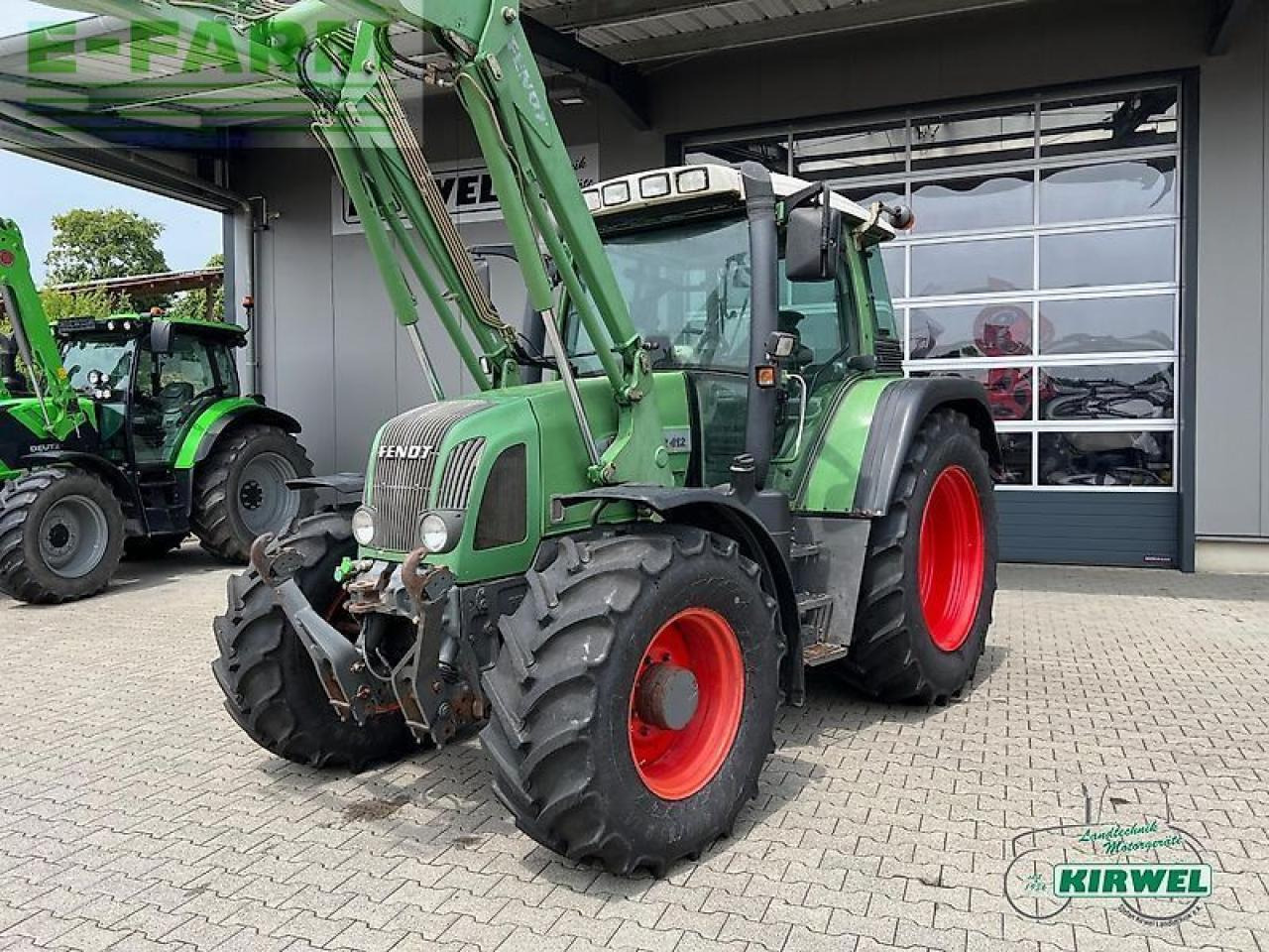 Fendt 412 vario - Τρακτέρ: φωτογραφία 4 Fendt 412 vario - Τρακτέρ: φωτογραφία 4