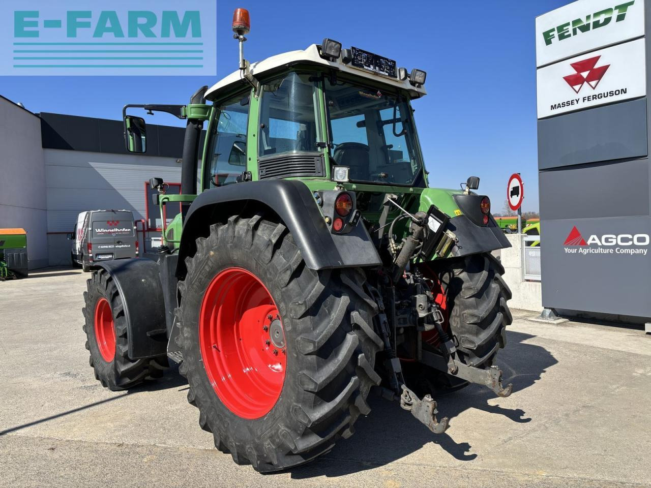Fendt 412 vario - Τρακτέρ: φωτογραφία 5 Fendt 412 vario - Τρακτέρ: φωτογραφία 5
