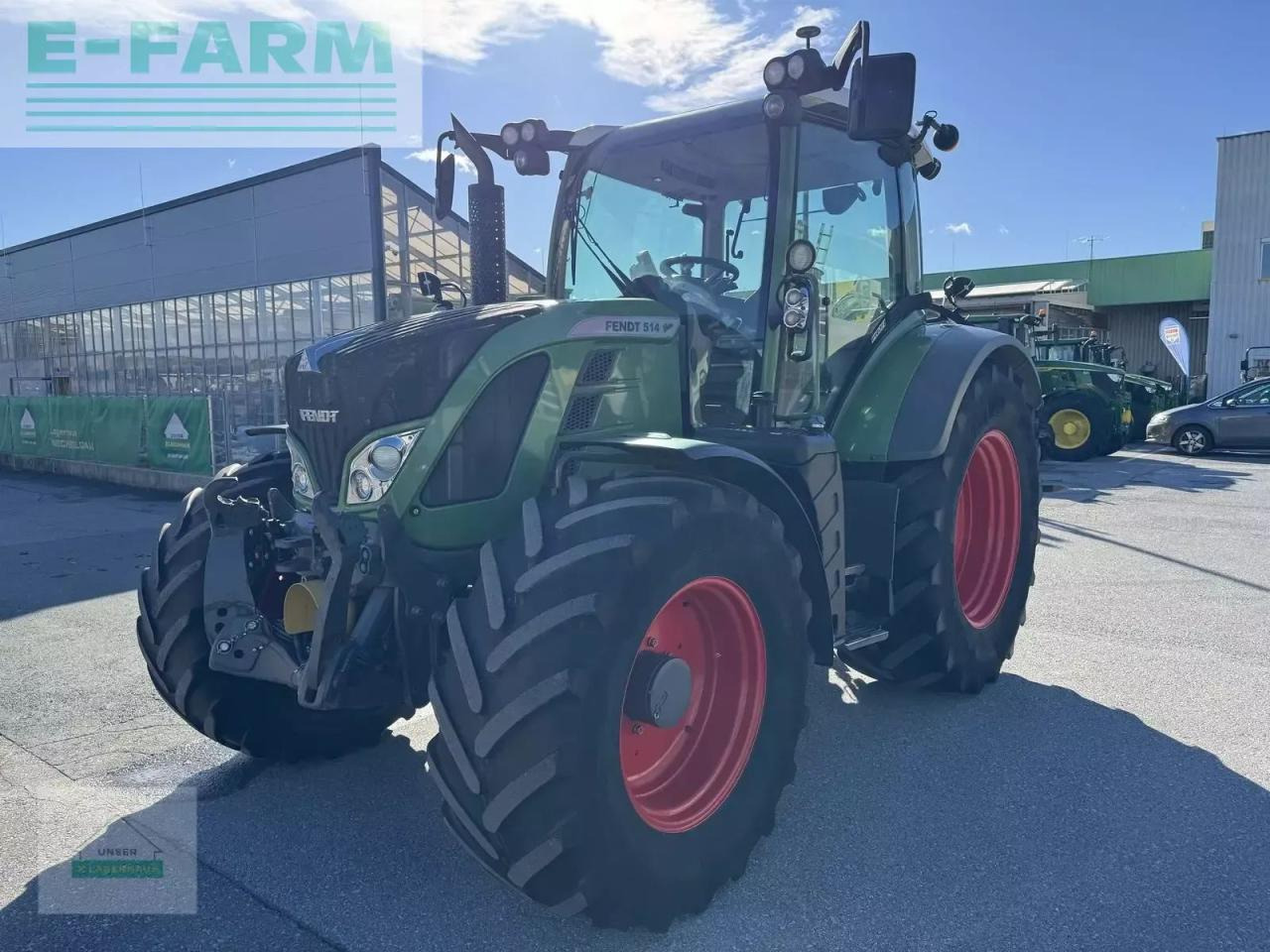 Fendt 514 vario profi Profi - Τρακτέρ: φωτογραφία 1 Fendt 514 vario profi Profi - Τρακτέρ: φωτογραφία 1