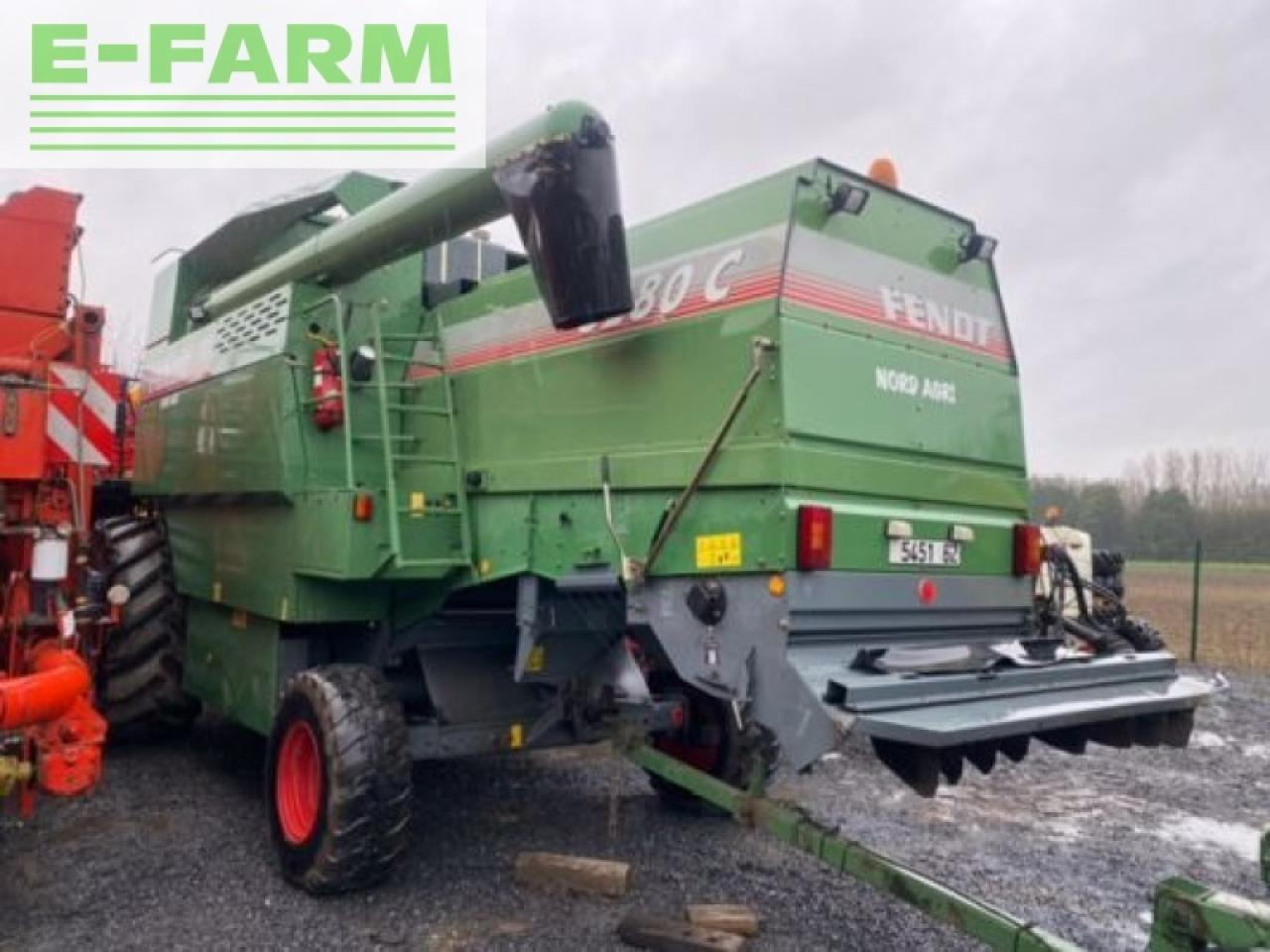 Fendt 6280c - Θεριζοαλωνιστική μηχανή: φωτογραφία 2 Fendt 6280c - Θεριζοαλωνιστική μηχανή: φωτογραφία 2