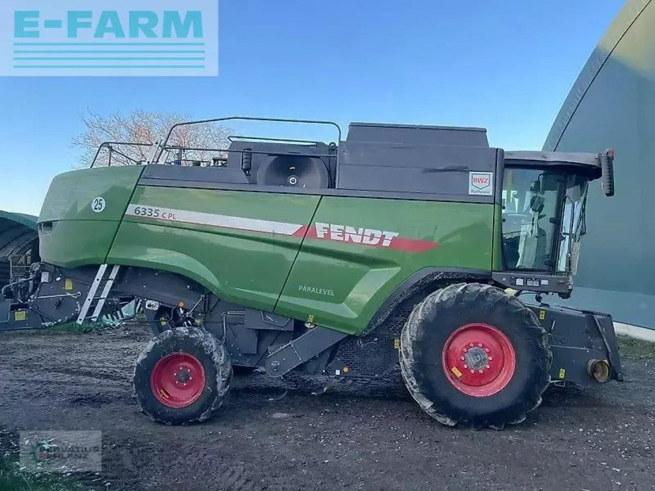 Fendt 6335 c pl hangmaschine + powerflow - Θεριζοαλωνιστική μηχανή: φωτογραφία 5 Fendt 6335 c pl hangmaschine + powerflow - Θεριζοαλωνιστική μηχανή: φωτογραφία 5
